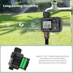 Sprinkler Timer 1 Zone, NH3/4 Inch Programmable Automatic Irrigation Controller Faucet Garden Hose Water Timer for Lawn Watering, Potting Drip Irrigation, Yard, Outdoor - Image 2