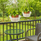 15 Pcs 8 Inch Hanging Plant Water Catcher, Clear Plastics Hanging Basket Drip Pans, Hangings Plant Saucer Drip Pan for Hangings Basket Indoor & Outdoor Use - Image 7