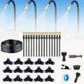 360 Curved Garden Automatic Irrigation System, Automatic Drip Irrigation Kits, Universal Spray Kit for Garden, Plant Watering System (49.2 FT) by Unknown