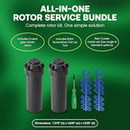 Rain Bird 5000 Rotor with Nozzle Tree 2 Pack + Rotor Screwdriver Tool - Image 5