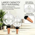 Self Watering Plant Globes, Water Bulbs for Indoor Outdoor Plants，3-750ml - Image 4