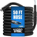Hydrosteel 50 Ft Heavy Duty Metal Garden Hose with Nozzle by EMSON