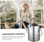 Handcrafted Metal Watering Can for Indoor Plants 1.5L Capacity Ergonomic Handle Sturdy Iron Construction for House Plants and Gardening - Image 2