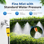 DIY Adjustable Outdoor Water Mister Patio System with Complete Kit - Image 6