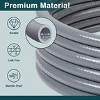 GASPRO 24 FT 1/2" ID Natural Gas Hose, Low Pressure LPG Hose with Quick Connect, for Weber, Char-broil, Pizza Oven, Patio Heater and More (NOT 3/8”) - Image 5