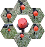 100pcs Garden Irrigation Adjustable Nozzle, Anti-Clogging Dripper Watering Sprinkler Emitter Micro Drip Balcony Yard Greenhouse - Image 3