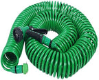 Garden Telescopic Spring Hose Tube -Garden Hose Plastic Multifunctional Car Wash Water Spray Sprinkler For Garden Water Pipe (Color : 15M) - Image 4