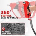 Tool Daily Pressure Washer Gun with 3/8” Swivel Quick Connector, High Pressure Washer Hose - Image 4