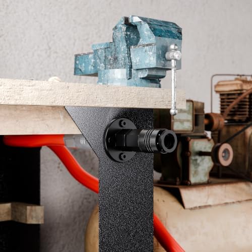 Air Coupler Mount Stationary Port with 1/4” NPT Universal Coupler and I/M Plug - Image 6