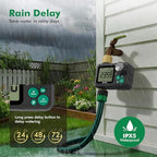 RESTMO Remote Control Brass Sprinkler Timer for Outdoor Hose Faucet - Image 4