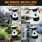 Gen 2 Electric Foam Sprayer, Electric Pressurized Soap Sprayer Car Foam Sprayer, Cordless Pump Sprayer, Multi-Purpose Battery-Powered Foam Gun for Cars, Home, Patio, Garden - Image 6