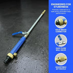 2-in-1 High Pressure Washer Wand, Garden Hose Jet Nozzle with Connectors - Image 3