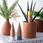 NUOBESTY 4pcs Ceramic Self Watering Stakes for Vegetables and Potted Plants - Image 5