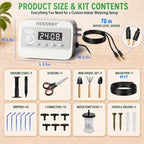 Automatic Indoor Plant Waterer, 49FT Drip Irrigation Kit for 15 Pots - Image 6