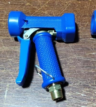 Water Spray Gun with Insulated Handle, 350 Psi High Pressure, Brass Internal, 26 GPM Nozzle, Recessed Tip, Heavy Duty Car Wash Spray Gun for Car Wash, Watering Plants, Lawn by LUMINFLY