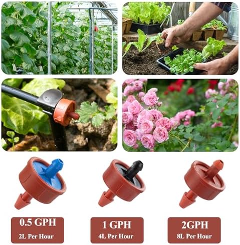 0.5 GPH Pressure Compensating Irrigation Spot Drippers,200Pcs - Image 4