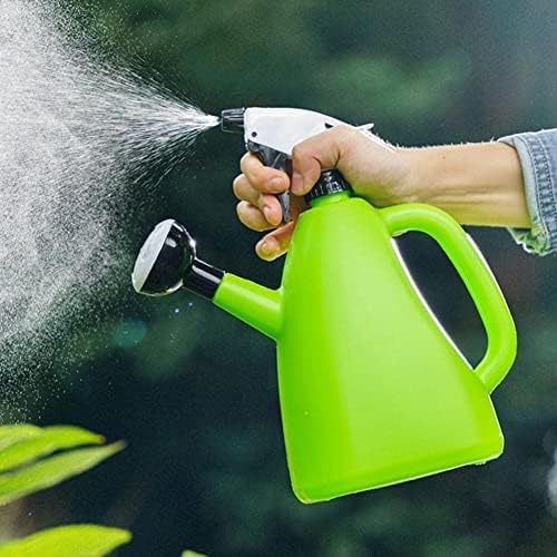 Watering Can 1.3L Atomization Watering Can Press Type Large Capacity Plastic Bottle Plants Pressure Spray Water Kettle Garden Tool(A-Blue) - Image 6