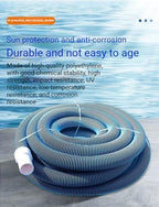 Pool Vacuum Hose, Kink-Free Swivel Cuff, Spiral-Wound Design(2insh,20m/66ft) - Image 4