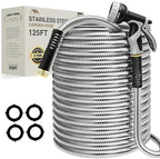 Lefree 125ft Stainless Steel Garden Hose by Lefree