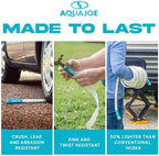 Aqua Joe Marine-Grade Fiber Jacket RV Water Hose, 50 Ft - Kink-Free, Lightweight, Flexible Hose for Outdoor Cleaning, Gardening, and Marine Use - Image 3