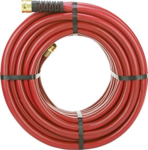 Swan Products SNFR58100 Farm & Ranch Durable Heavy Duty Water Hose with Crush Proof Couplings 100' x 5/8", Red - Image 2