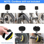 43Pcs Car Wash Kit with Foam Gun, Complete Car Detailing Brush Kit - Image 5