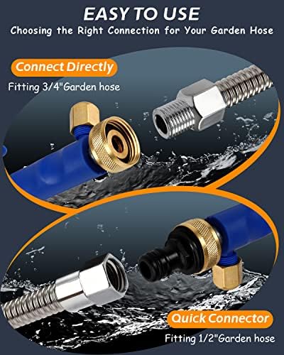 Upgraded Jet Nozzle for Garden Hose Power Washer Wand - Image 3