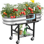 Self-Watering Raised Garden Bed Set with Heavy Duty Wheels - Image 2