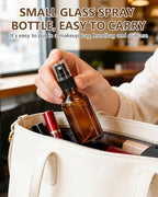 KEYWING 36 Pack 2oz Mini Amber Glass Spray Bottles for Essential Oils - Image 5