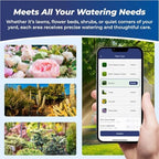 Indoor Smart Sprinkler Controller 4 Zone, WiFi Automatic Irrigation Timer, Easy-Use App Remote Control, Flexible Programs, Save Water via Rain, Wind&Freeze Skip,Quick Install, with Alexa - Image 4