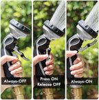 RESTMO Hose Nozzle with Easy Self-Lock Trigger, Heavy Duty Water Sprayer - Image 2