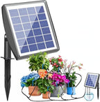 RISINGUP Solar Drip Irrigation System for 15 Potted Plants by RISINGUP