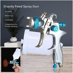 Paint Sprayers, Spray Paint Sprayer with 600ml Cup 1.4mm/1.7mm/2.0mm Nozzle for Wall/Furniture/Table/Chair Spraying Cleaning - Image 4