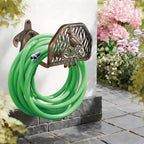 Garden Hose Holder Wall Mount for Outdoor Yard,100lbs Load Capacity Heavy-Duty Water Hose Hanger, Holds 150FT of Wall-Mounted Metal Partridge Decorative Hose Rack Hook for Outside Patio,Garage - Image 6