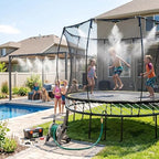 Misters for Outside Patio 63FT(19.2M)+21 Brass Mist Nozzles+a Brass Adapter(3/4") Detachable outdoor misting cooling system for Garden, waterpark, Greenhouse, Backyard, Fan, Umbrella, Deck, Canopy - Image 6