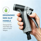 High Pressure Hose Nozzle, Pressure Washer Gun with 360° Rotating Head, 4 Adjustable Spray Modes Power Washer Nozzle for 3/4" Garden Hose, Suitable for Car Yard Patio Pets Washing (A) - Image 4