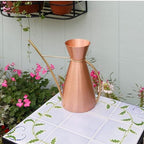 Copper Watering Carafe Elegant Indoor Plant Watering Can Decorative Tabletop Garden Tool Precise Pour Spout Stylish Home Décor for Houseplants Herbs Succulents Office and Living Spaces - Image 2