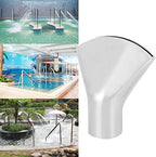 Directional Fan Shaped Fountain Nozzle, Flat Duck Bill Fountain Head, Sprinkler Spray Head for SPA Swimming Pool Garden Pond (1in DN25) - Image 7