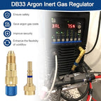 QDB33 Argon Hose Quick Connect Fittings Set, Argon Inert Gas Quick Connect - Image 3