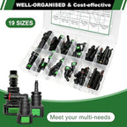 Fuel Line Repair Kit, 48pcs Fuel Line Quick Connect Assortment Kit - Image 6