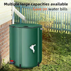 Foldable Rain Barrel, Portable Rainwater Collector for Garden Irrigation (1000L) - Image 3