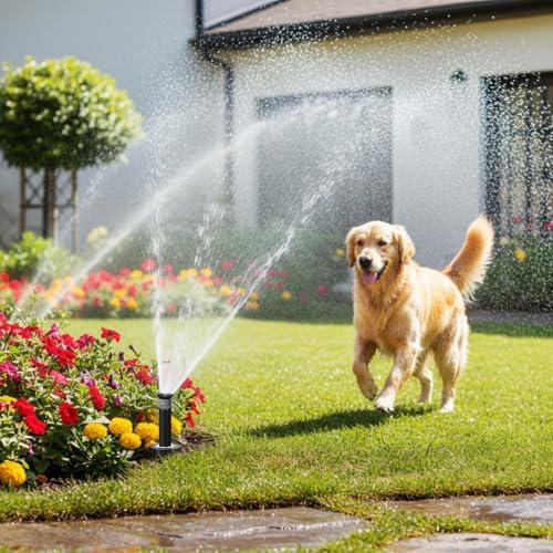 8 Pack 4 Inch Pop up Sprinkler Head Compatible with 1800 Series - Image 2