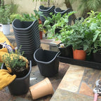DIG GLW10-100 Living Wall™ Modular Vertical Garden Planting Kit with 10 Pots & Drip Irrigation System for Beautiful Vertical Growing Space - Image 5