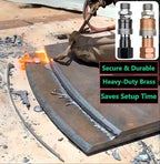 Oxy Acetylene Torch Quick Connects Fittings| Fit 9/16"-18 B Fittings - Image 6