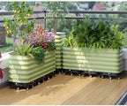 Patio Flower Plant Planter Box, Vegetables Planting Container, for Vegetable Planter Grops Garden Outdoor Patio(H55CM,85X127.5cm) - Image 5