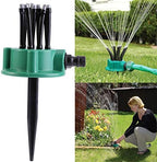 Sprinkler, 2Pcs Garden Plants Vegetable Adjustable Watering Sprinkler Multi use Lawn Irrigation System - Image 5
