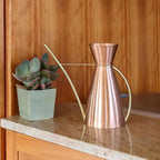 Copper Watering Carafe Elegant Indoor Plant Watering Can Decorative Tabletop Garden Tool Precise Pour Spout Stylish Home Décor for Houseplants Herbs Succulents Office and Living Spaces - Image 4