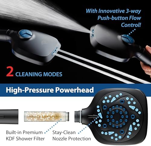 AquaCare 82-Mode High Pressure 6-way Combo with Filter & 2-mode Power Wash - Image 5
