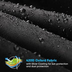 NEVERLAND IBC Tote Cover 275 Gallon 420D Water Tank Cover 2 Pack - Image 4