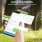 RAINPOINT WiFi Sprinkler Timer Irrigation System Automatic Garden Watering Brass Inlet 20 Separate Schedules - Image 6
